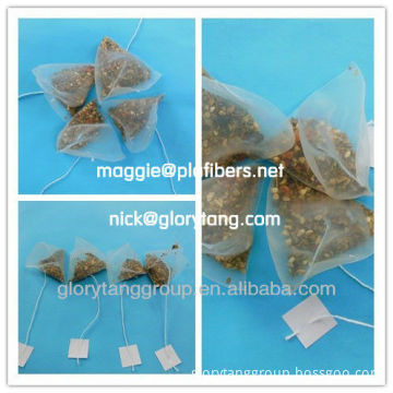 pyramid tea bag& pyramid teabags&triangle tea bags